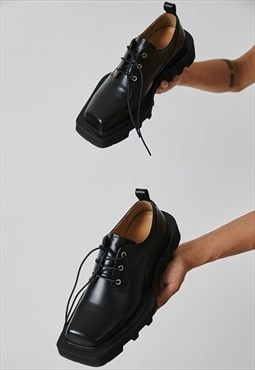 Men's personalized irregular leather shoes A VOL.3