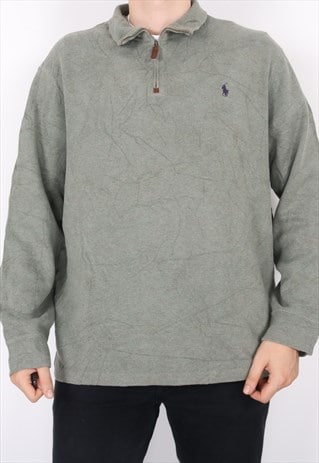 ralph lauren quarter zip jumper