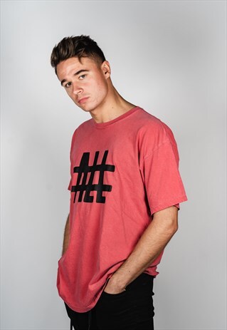 OUTSIDEIN RED ALL EQUALS T-SHIRT