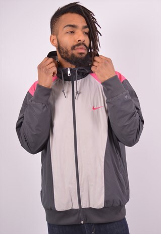 VINTAGE NIKE RAIN JACKET GREY