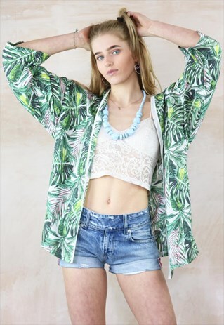 FAB FERN PRINT KIMONO