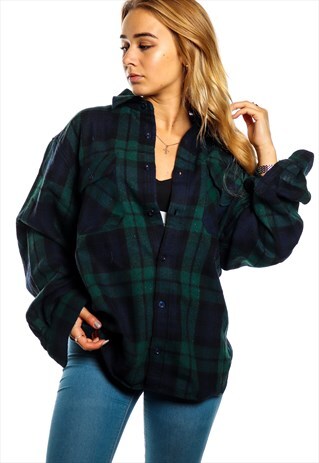 VINTAGE FLANNEL SHIRT S705