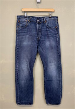 Vintage Levis 501 Denim Jeans Blue 34W x 32L