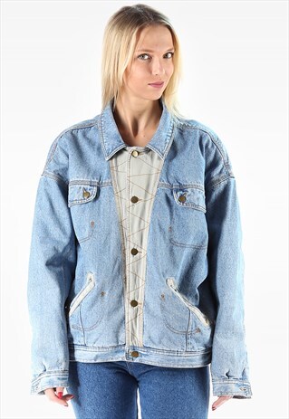 INSULATED JEAN JACKET DENIM TOP