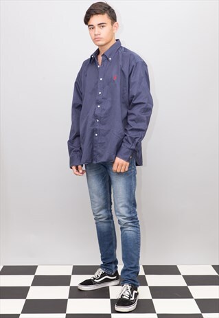 BLUE RALPH LAUREN SHIRT