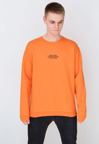 ORANGE LOCATION (NAVY) SWEATSHIRT