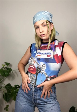 Y2K HARLEY DAVIDSON TEXAS TOP