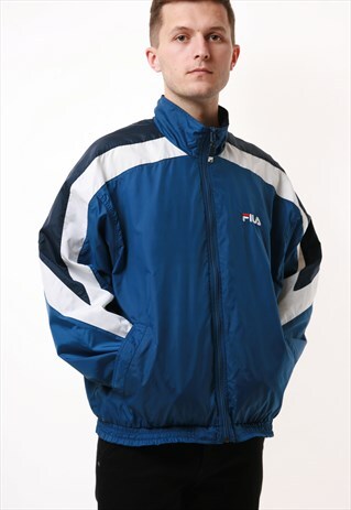90S EMBROIDERED VINTAGE OLDSCHOOL FILA JACKET 16387