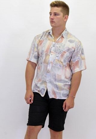 VINTAGE CRAZY PATTERN FESTIVAL SHIRT