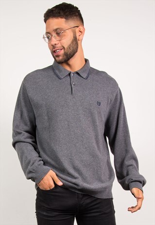 CHAPS RALPH LAUREN POLO KNIT JUMPER T-SHIRT