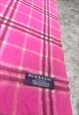 VINTAGE EARLY 00S NOVA CHECK CASHMERE ICONIC BURBERRY SCARF