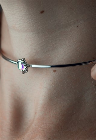 MYSTIC FOREST EMBRACE CHOKER SILVER