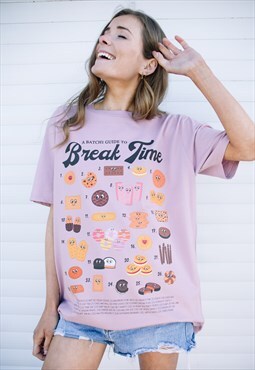 Break Time Womens Biscuit Guide T-Shirt 