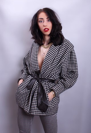 DOG TOOTH 80'S JACKET
