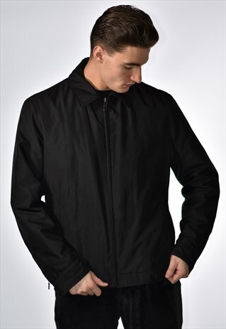 90'S VERSACE CLASSIC GREEK KEY PADDED JACKET