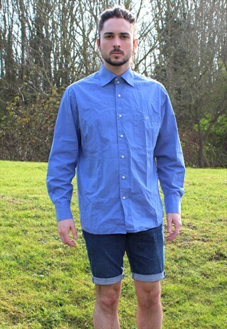 VINTAGE 90S LACOSTE SHIRT - LARGE / 41 - CLASSIC - DEVANLAY