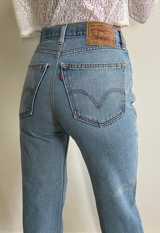 REWORKED HIGH WAIST MOM JEANS