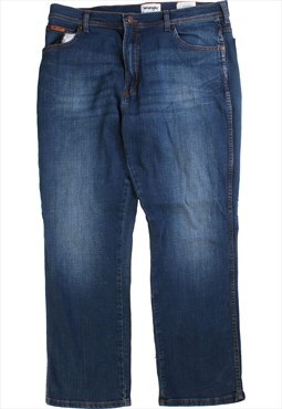 Vintage  Wrangler Jeans / Pants Denim Heavyweight Navy Blue