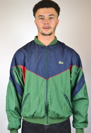 VINTAGE 90'S LACOSTE BOMBER JACKET