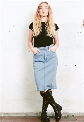 VINTAGE 90S DENIM SKIRT