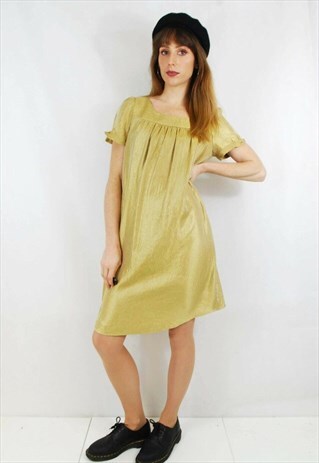 GOLD PARTY DRESS