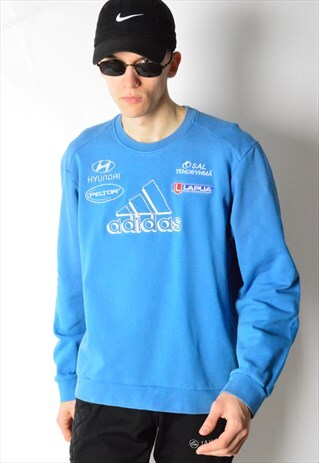 2005 BLUE ADIDAS SWEATSHIRT