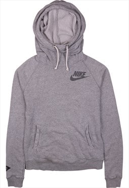 Vintage 90's Nike Hoodie Swoosh Pullover Grey XSmall