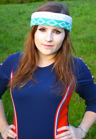 VINTAGE 90S SKI HEADBAND - WINTER WARMER - LARGE