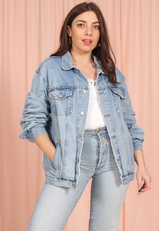 VINTAGE LEVI'S DENIM JACKET IN LIGHT WASH