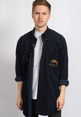 VINTAGE NAUTICA CORDUROY SHIRT