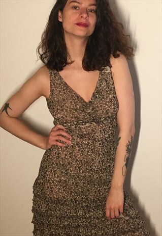 1990S DREAMY PATTERN DRESS