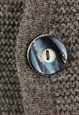 VINTAGE WOOL CARDIGAN SWEATER JACKET BUTTON UP US 42 GERMANY