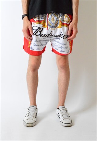 VINTAGE 90S KING OF BEER SHORTS