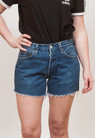 LEVI'S 501 BLUE DENIM SHORTS