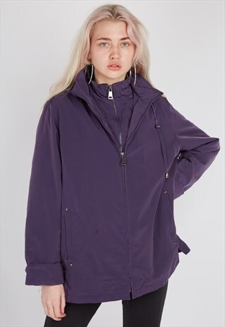 VINTAGE NAUTICA PURPLE JACKET