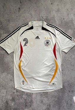 Vintage 2006 World Cup Germany Adidas Jersey Kit 20 Podolski