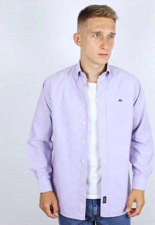 THOMAS BURBERRY VINTAGE MEN SHIRT