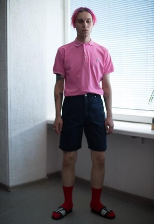 VINTAGE 80'S NAVY DENIM SHORTS