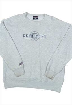 Vintage of California Dentistry Sweater Grey Medium