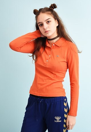 90'S RETRO LACOSTE SPORTS POLO T-SHIRT TEE TOP