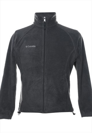 VINTAGE COLUMBIA BLACK CLASSIC FLEECE - S