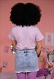 BRATZ DIAMONTE PURPLE PASTEL VINTAGE TOP Y2K GLITTER SPARKLE