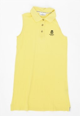 90's Valentino Polo Dress Yellow
