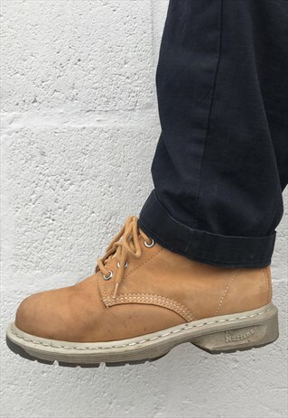 VINTAGE DR MARTENS BROWN WORK BOOT