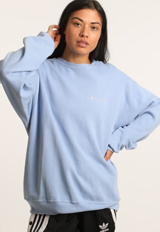 VINTAGE CHAMPION PRINTED SPELLOUT SWEATSHIRT