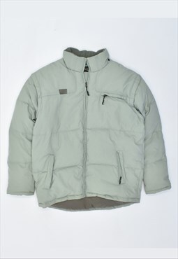 Vintage 90's Fila Padded Jacket Khaki