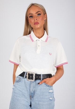 VINTAGE FRED PERRY POLO T-SHIRT T135