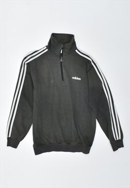 Vintage 90's Adidas Pullover Tracksuit Top Grey
