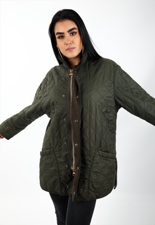 VINTAGE BARBOUR QUILTED JACKET NJ115