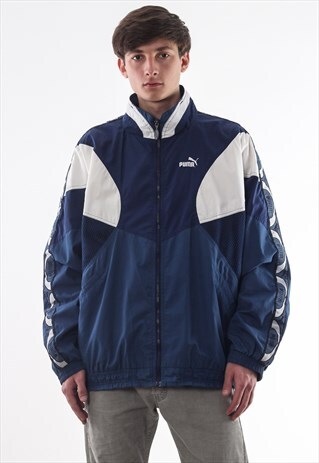 VINTAGE PUMA TRACKSUIT 90S BLUE